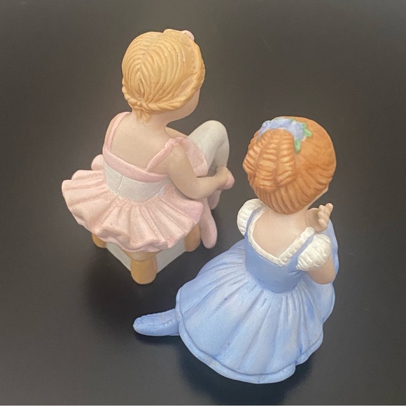 Vintage 80’s HOLLY HOBBIE Miniature Ballerina Mini Figurines - Picture 7 of 12